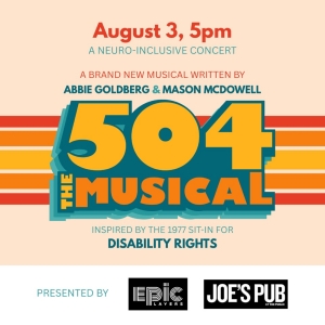 EPIC Players Theatre  To Present 504 THE MUSICAL in Concert at Joe's Pub Photo