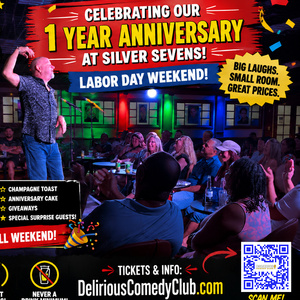 Delirious Comedy Club Celebrates One Year At Silver Sevens Photo