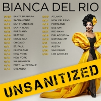 Bianca Del Rio Announces 'Unsanitzed' Comedy Tour Photo