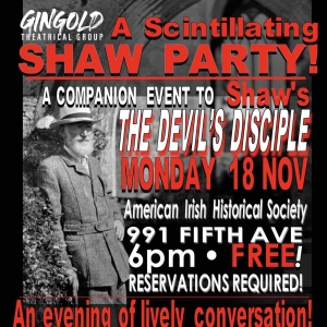 Gingold Theatrical Group Will Host A SCINTILLATING SHAW PARTY Photo