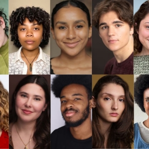 Cast Set for THE ADVENTURES OF ORLANDO AND VIRGINIA at The Acting Company Photo