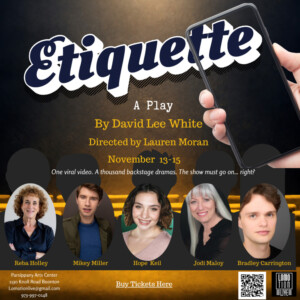 Cast Set for David Lee White's ETIQUETTE at Lomotion Live Photo