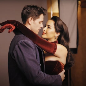 Video: Courtney Reed & Casey Cott in Rehearsals for MOULIN ROUGE!