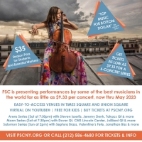 Peoples' Symphony Concerts Announces 2022-23 Season, In-Person & Virtual