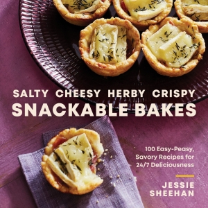 Jessie Sheehans New Cookbook-SALTY, CHEESY, HERBY CRISPY SNACKABLE BAKES  Photo