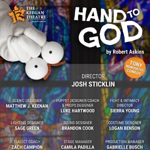 Cast Set for Tony-Nominated Comedy HAND TO GOD at Keegan Theatre Photo