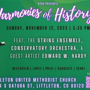 DYAO Presents HARMONIES OF HISTORY With Youth Orchestra Concert with Special Guest Edward  Photo