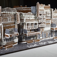 Costume Designer-Turned-Pastry Chef Becky Frey Shares Gingerbread Broadway Masterpiec Photo