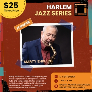 Harlem Jazz Series to Host Marty Ehrlich Next Month Photo