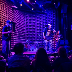 Review: reg e gaines & SAVION GLOVER Create a Sonata in Jazz With IF TRANE WUZ HERE at Joe's Pub