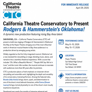 California Theatre Conservatory Will Present OKLAHOMA! in San Rafael Photo
