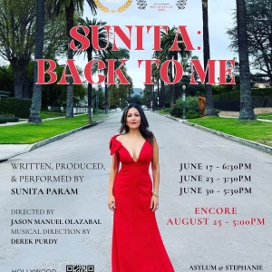 SUNITA: BACK TO ME Returns to the Stephanie Feury Studio Theatre This Weekend Photo