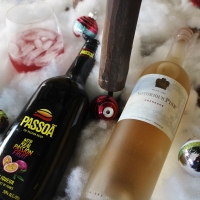 Make a Festive SANGRIA with Passoã and Notorious Pink Rosé