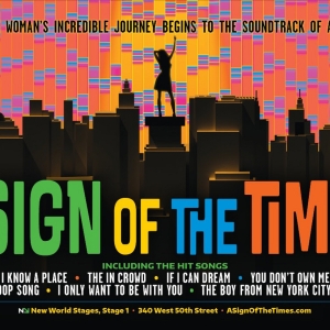 A SIGN OF THE TIMES to Play at New World Stages Starring Chilina Kennedy, Justin Matt Photo