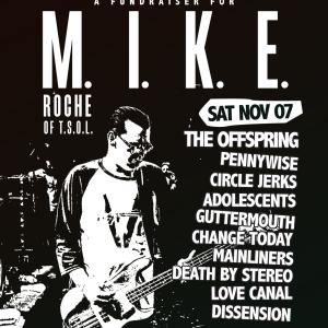 THE OFFSPRING, PENNYWISE, CIRCLE JERKS to Perform Mike Roche Benefit Photo
