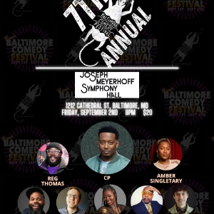 Seventh Annual BALTIMORE COMEDY FESTIVAL Announced  Photo