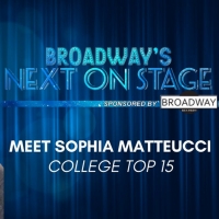 Meet the Next on Stage Top 15 Contestants - Sophia Matteucci Photo