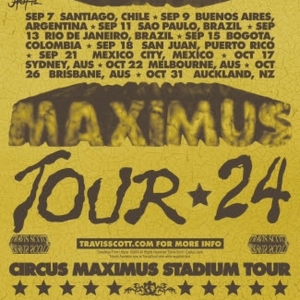 Travis Scott Brings 'Circus Maximum' World Tour to Latin America, Australia, & N Photo