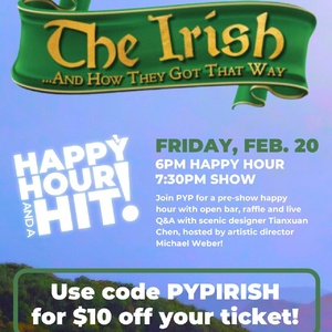 Porchlight Young Professionals to Host HAPPY HOUR & A HIT: THE IRISH &hellip; AND HOW  Photo