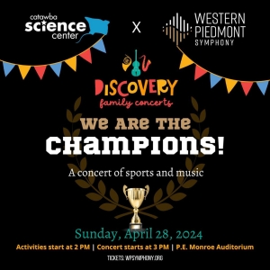 Western Piedmont Symphony Gets Sporty At WE ARE THE CHAMPSIONS!