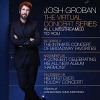 Josh Groban Announces New Album 'Harmony,' Virtual Broadway Concert Set for Fall 2020 Photo