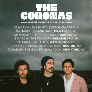 The Coronas Cap an Epic Year With North American Tour Set for March as Work on 8th St Photo