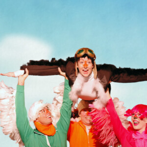 Cast Set for PENGUIN GOES TO FLIGHT SCHOOL at Actors Temple Theatre Photo