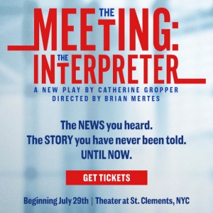 Special Offer: THE MEETING: THE INTERPRETER at The Theatre at St. Clement's Photo