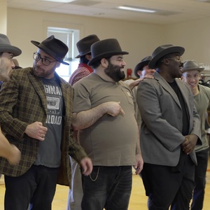 Video: Kyle Taylor Parker & More Rehearse 'The Oldest Established' From GUYS AND…