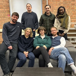 Cast Set for MEN BEHAVING BADLY at the Barn Theatre Photo