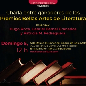 Ganadores De Premios Bellas Artes De Literatura Compartirán Procesos Creativos Y Sus Video