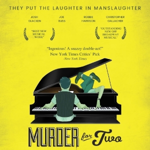 Interview: Josh Glacken And Robbie Harrison of MURDER FOR TWO at Dutch Apple Dinner T Photo