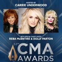Carrie Underwood to Host the CMA AWARDS with Special Guest Hosts Dolly Parton and Reb Photo