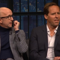 VIDEO: Nat Faxon and Jim Rash Share Awkward Encounters from Filming DOWNHILL on LATE  Video