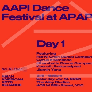 Nai-Ni Chen Dance Company And Asian American Arts Alliance Present AAPI Dance Festiva Photo