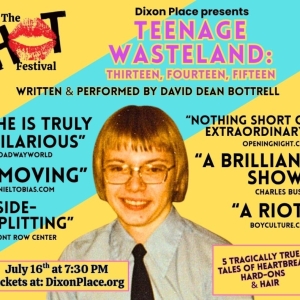 David Dean Bottrell Brings Solo Show to HOT! Festival at Dixon Place Photo