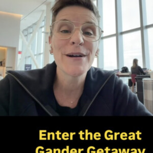 Jenn Collela Promotes Great Gander Getaway Giveaway for COME FROM AWAY Photo