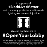 PHOTOS: Open Your Lobby Initiative Shares Maps of Theaters Open to Protesters Today