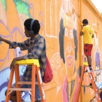 JCTC Gallery Showcases Greenville Mural & Artists Video