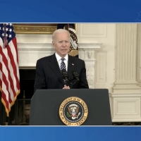 President Biden Moves Up Vaccine Eligibility for Adults in All States to April 19 Photo