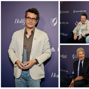 John Mayer, Michael J. Fox, Harrison Ford, Sepideh Moafi, And More At 2026 Social Imp Photo