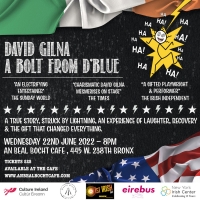 David Gilna to Present A BOLT FROM D'BLUE at An Beal Bocht Cafe