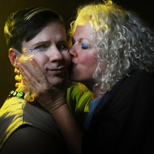 John Cameron Mitchell and Amber Martin Set for CASSETTE ROULETTE at The Ice Palace in July Photo