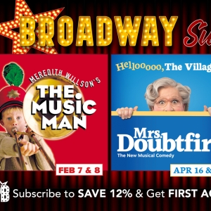 THE MUSIC MAN, MRS. DOUBTFIRE & BEETLEJUICE Set for The Sharon 2025–2026 Broadwa Photo