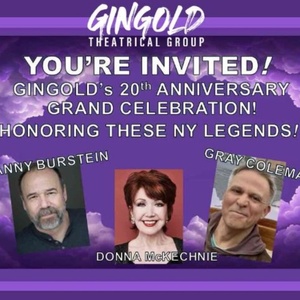 Danny Burstein, Gray Coleman, and Donna McKechnie to be Honored at Gingold…