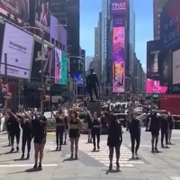 Broadway Performers Create Times Square Project, Bringing Dance, Energy and Creativit Photo