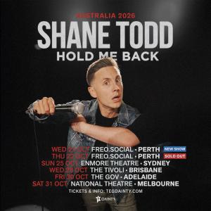 Shane Todd to Bring HOLD ME BACK to Australian Cities Photo