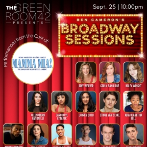 BROADWAY SESSIONS Returns This Month With the Cast of MAMMA MIA! Photo