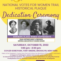 Brooklyn To Honor Black Woman Suffragists at Cuyler-Gore Park In Fort Greene Photo