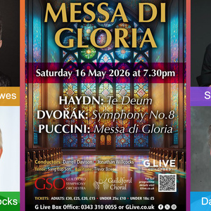 Guildford Choral & Symphony Orchestra to Present MESSA DI GLORIA at GLive Photo